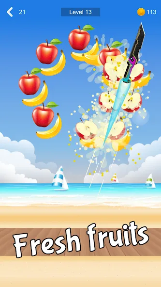 Взлом Fruit Sniper (Фрут Снайпер)  [МОД Menu] — полная версия apk на Андроид screen 1