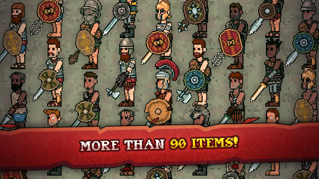 Взломанная Gladihoppers — Gladiator Fight (Гладихопперс)  [МОД Unlocked] — последняя версия apk на Андроид screen 5