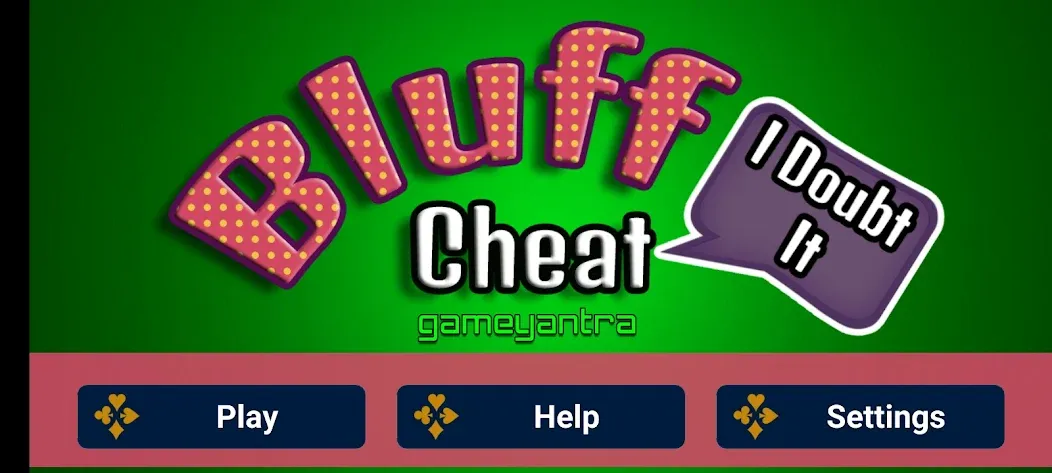 Взлом Bluff Card Game (Блеф карточная игра)  [МОД Menu] — последняя версия apk на Андроид screen 1