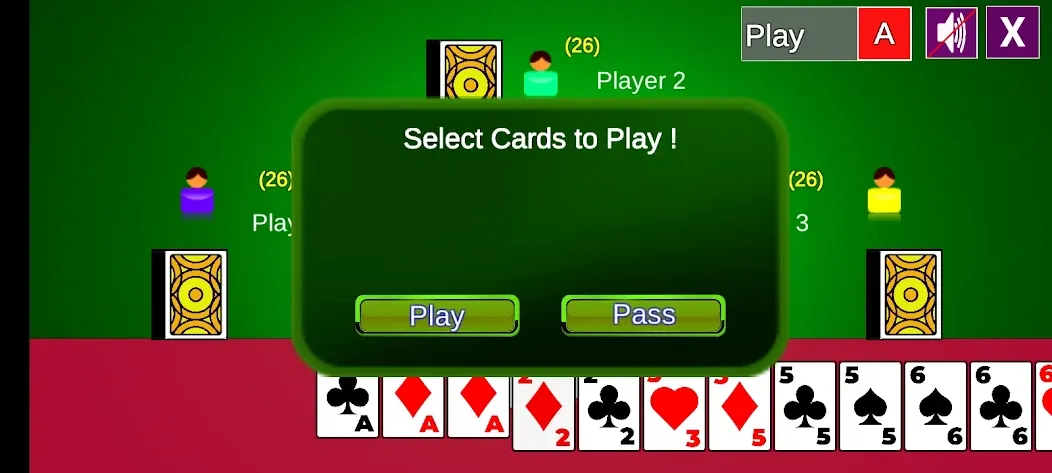 Взлом Bluff Card Game (Блеф карточная игра)  [МОД Menu] — последняя версия apk на Андроид screen 3