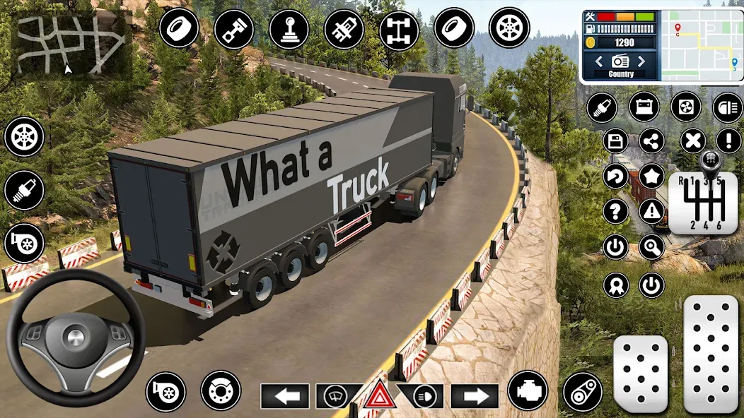 Взломанная Cargo Delivery Truck Games 3D (Карго Деливери Трак Игры 3D)  [МОД Бесконечные деньги] — полная версия apk на Андроид screen 1