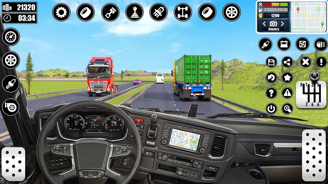 Взломанная Cargo Delivery Truck Games 3D (Карго Деливери Трак Игры 3D)  [МОД Бесконечные деньги] — полная версия apk на Андроид screen 4