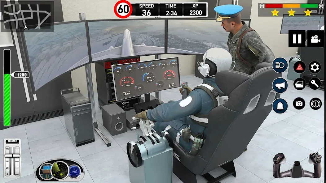 Взлом Plane Pilot Flight Simulator (Плейн Пилот Флайт Симулятор)  [МОД Много монет] — последняя версия apk на Андроид screen 2