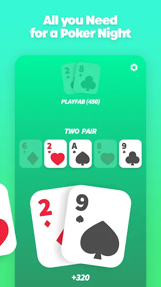 Взломанная Poker with Friends — EasyPoker (ИзиПокер)  [МОД Unlocked] — последняя версия apk на Андроид screen 2