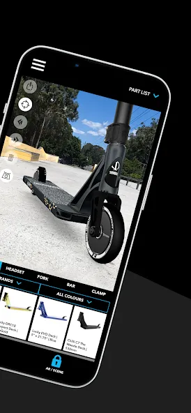 Скачать взлом Scooter 3D custom builder (Скутер 3D настраиваемый конструктор)  [МОД Меню] — стабильная версия apk на Андроид screen 2