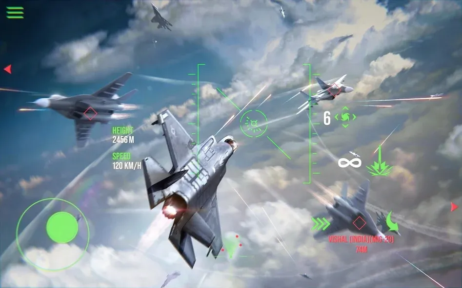 Взломанная Modern Warplanes: PvP Warfare (Модерн Варплейнс)  [МОД Бесконечные монеты] — стабильная версия apk на Андроид screen 4