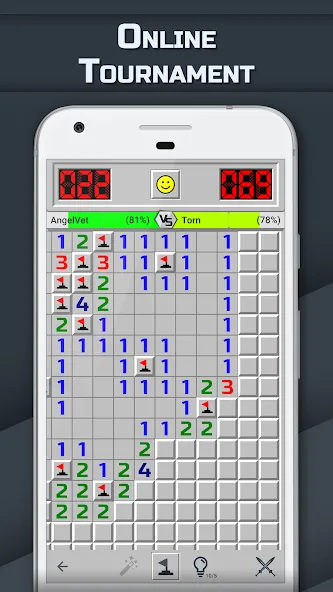 Скачать взломанную Minesweeper GO — classic game  [МОД Все открыто] — последняя версия apk на Андроид screen 2