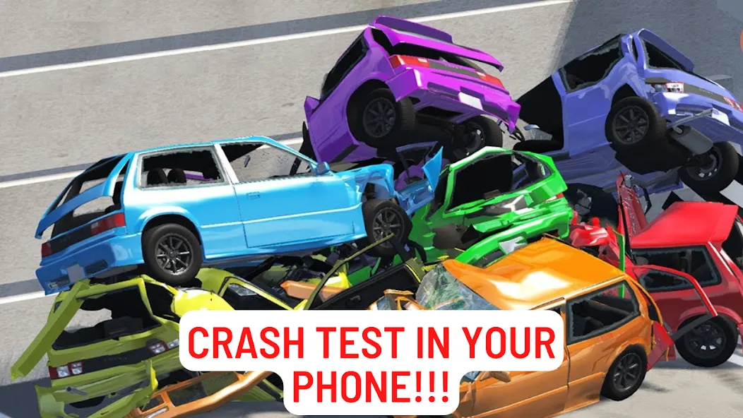 Взлом Car Crashing Simulator (Кар Крэшинг Симулятор)  [МОД Mega Pack] — стабильная версия apk на Андроид screen 2