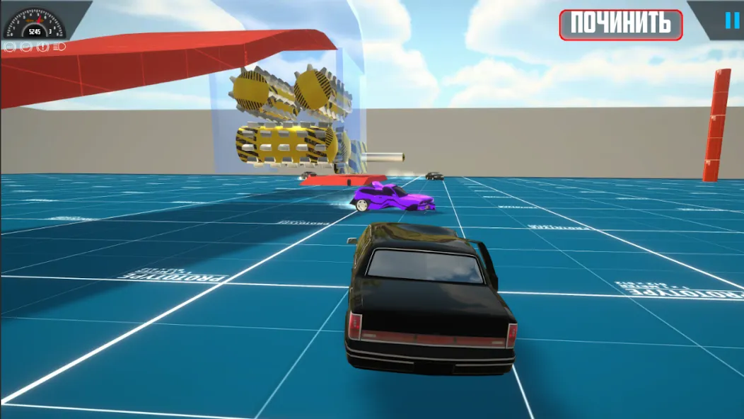 Взлом Car Crashing Simulator (Кар Крэшинг Симулятор)  [МОД Mega Pack] — стабильная версия apk на Андроид screen 3