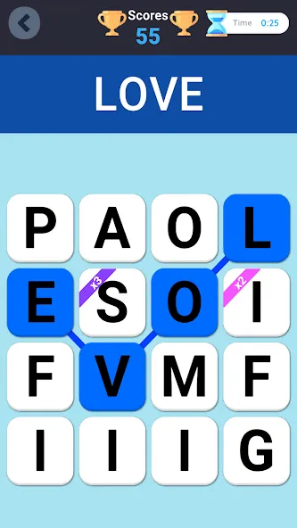 Скачать взлом Wordell — Word Guess Fillword  [МОД Unlocked] — последняя версия apk на Андроид screen 1