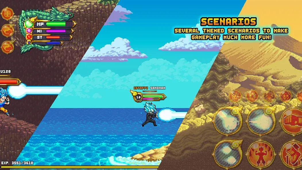 Взломанная XENO BALL: LEGENDS WARRIORS (Ксено болл)  [МОД Unlocked] — полная версия apk на Андроид screen 3