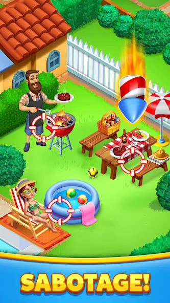 Скачать взломанную Coin Chef (Кузин Мастер)  [МОД Unlocked] — полная версия apk на Андроид screen 3