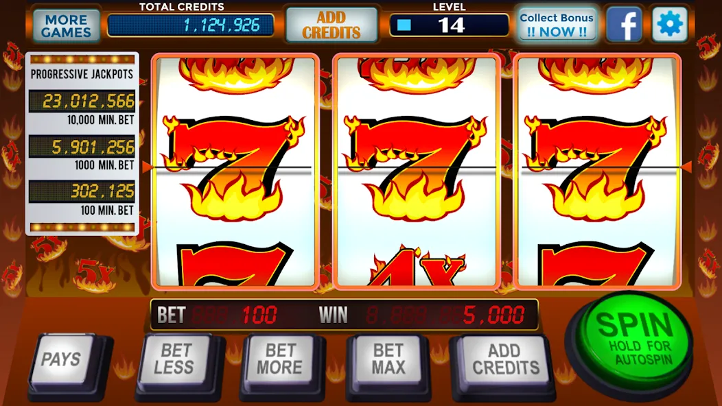 Взлом 777 Slots Casino Classic Slots (Слоты Казино Классические Слоты)  [МОД Mega Pack] — полная версия apk на Андроид screen 2