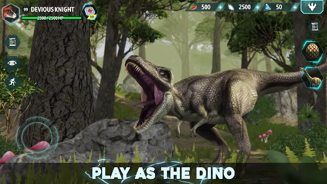 Скачать взлом Dino Tamers — Jurassic MMO (Дино Дрессировщики)  [МОД Меню] — полная версия apk на Андроид screen 2