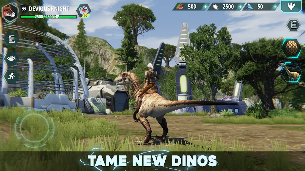 Скачать взлом Dino Tamers — Jurassic MMO (Дино Дрессировщики)  [МОД Меню] — полная версия apk на Андроид screen 3