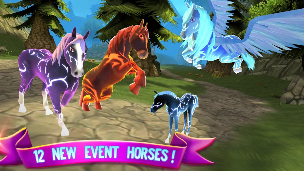 Скачать взломанную Horse Paradise: My Dream Ranch  [МОД Menu] — последняя версия apk на Андроид screen 1