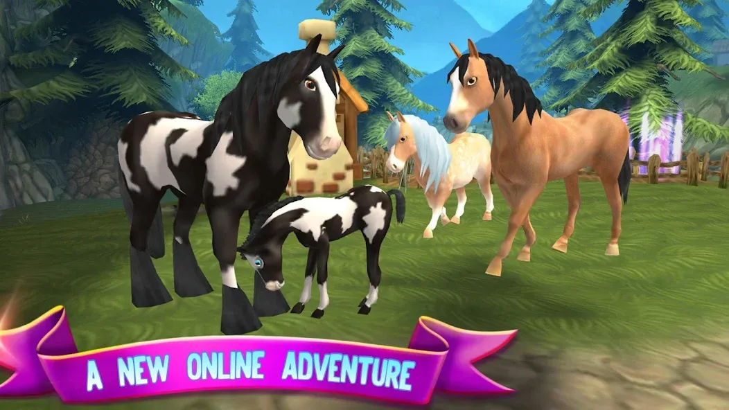 Скачать взломанную Horse Paradise: My Dream Ranch  [МОД Menu] — последняя версия apk на Андроид screen 2