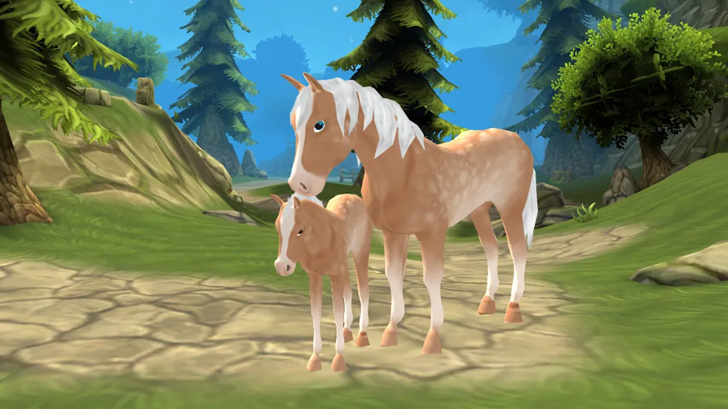 Скачать взломанную Horse Paradise: My Dream Ranch  [МОД Menu] — последняя версия apk на Андроид screen 4