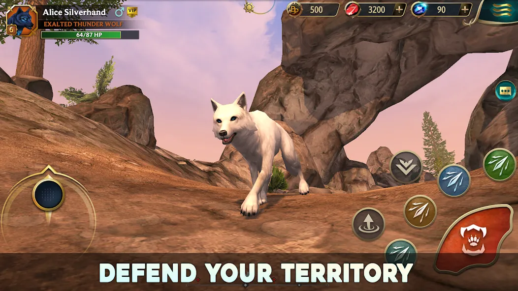 Скачать взломанную Wolf Tales — Wild Animal Sim (Вулф Тейлс)  [МОД Menu] — стабильная версия apk на Андроид screen 5