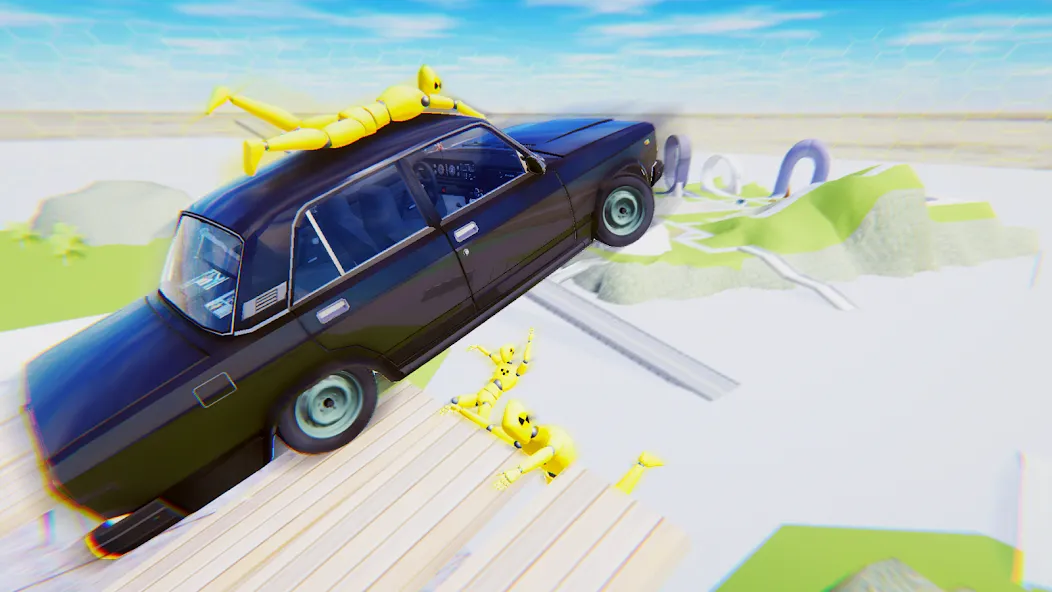 Скачать взломанную VAZ Crash Test Simulator 2  [МОД Бесконечные монеты] — полная версия apk на Андроид screen 5