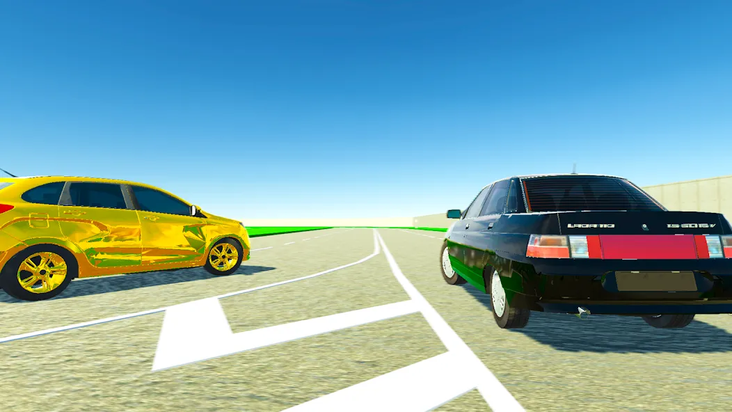 Скачать взломанную Lada Drift Simulator — Online  [МОД Menu] — полная версия apk на Андроид screen 3