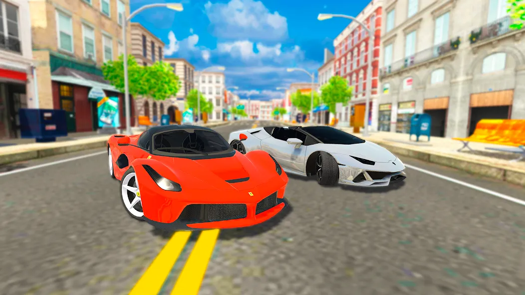 Взлом Car Driving Simulator: Online (Кар Драйвинг Симулятор)  [МОД Много монет] — последняя версия apk на Андроид screen 1