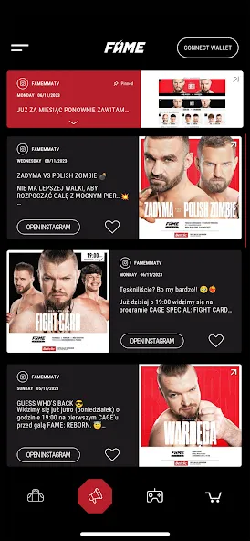 Взлом FAME MMA APP (ФЕЙМ ММА АПП)  [МОД Menu] — последняя версия apk на Андроид screen 1