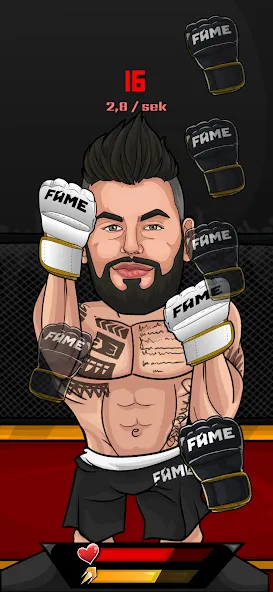 Взлом FAME MMA APP (ФЕЙМ ММА АПП)  [МОД Menu] — последняя версия apk на Андроид screen 3