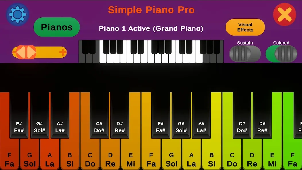 Взломанная Simple Piano Pro (Симпл Пиано Про)  [МОД Много монет] — полная версия apk на Андроид screen 4