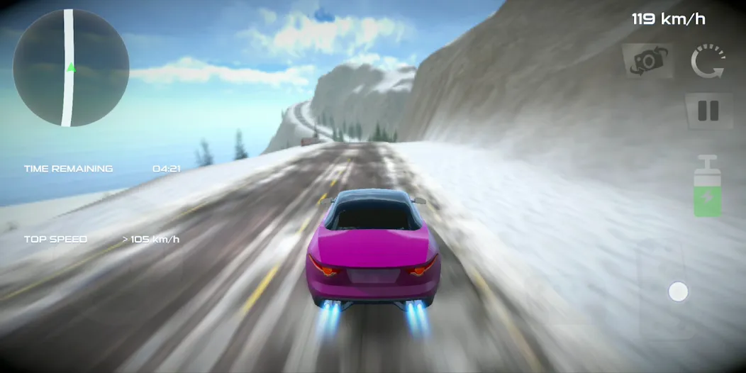 Скачать взломанную Rally Car : Extreme Fury Race (Ралли Кар)  [МОД Unlimited Money] — полная версия apk на Андроид screen 3