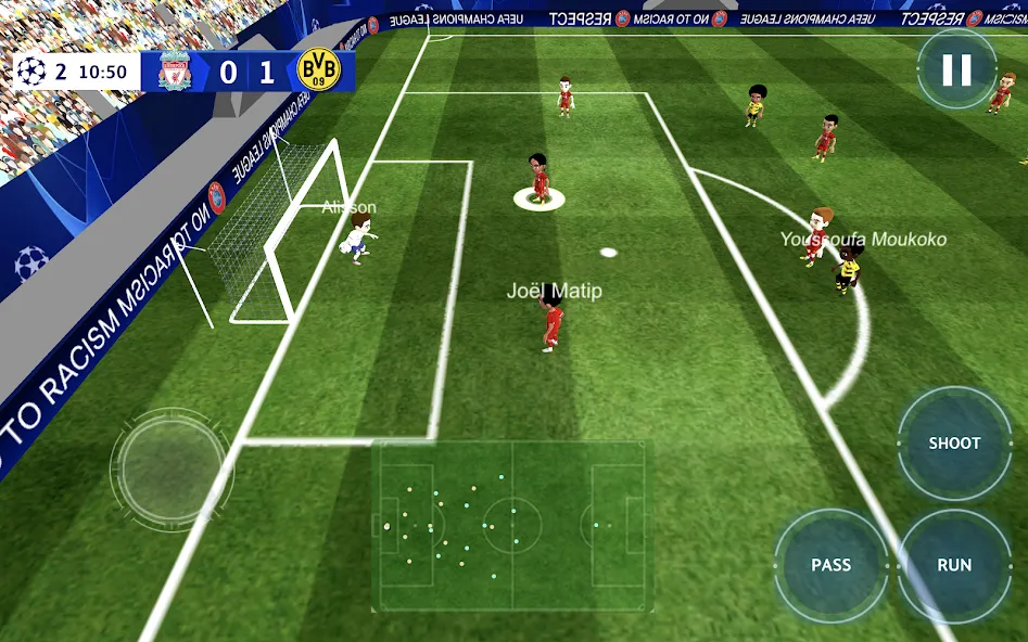 Взлом Champions League — UEFA Game (Чемпионс Лига)  [МОД Меню] — полная версия apk на Андроид screen 5