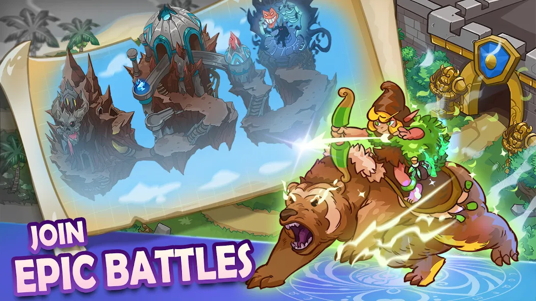 Взломанная King of Defense 2: Epic TD (Кинг оф Дефенс 2)  [МОД Много монет] — полная версия apk на Андроид screen 5