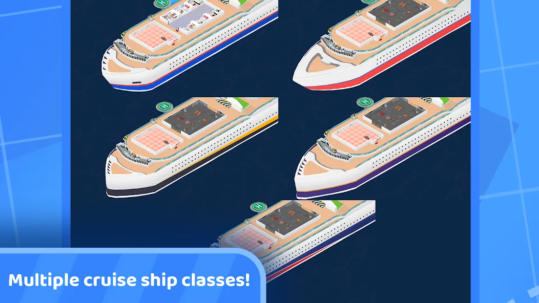 Скачать взлом Idle Cruise Ship Simulator (Айдл Круиз Шип Симулятор)  [МОД Menu] — полная версия apk на Андроид screen 3