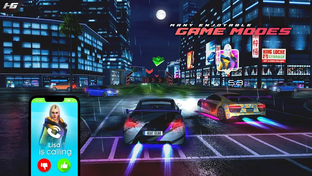 Взлом Heat Gear — Race & Drift World (Хит Гир)  [МОД Unlimited Money] — последняя версия apk на Андроид screen 2