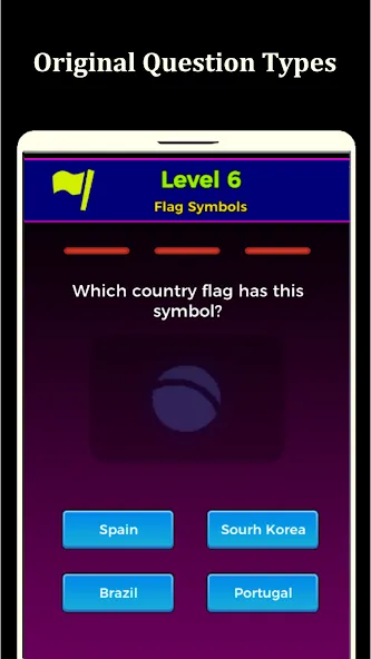 Скачать взлом World Flags Quiz Game (Ворлд Флагс Квиз Гейм)  [МОД Menu] — последняя версия apk на Андроид screen 3