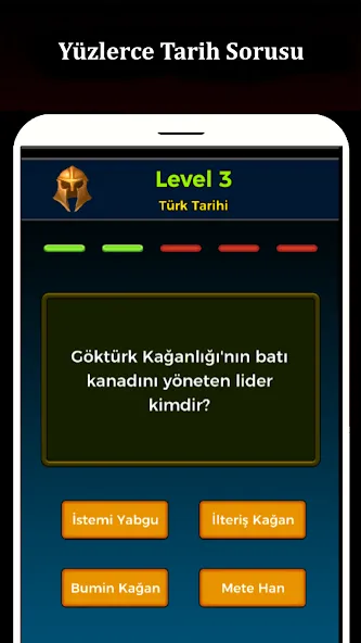 Взлом Tarih Bilgi Yarışması  [МОД Бесконечные деньги] — последняя версия apk на Андроид screen 1