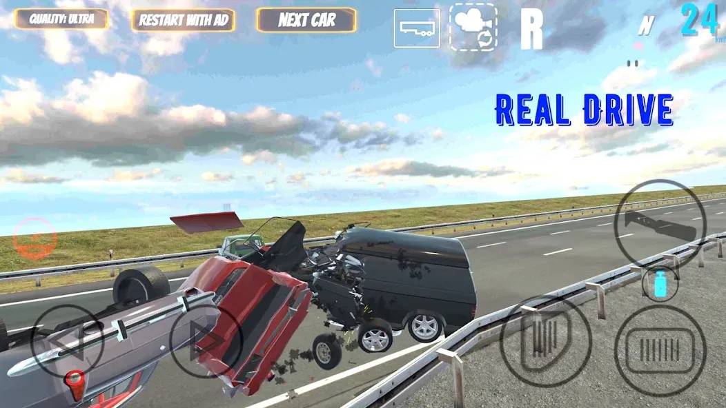 Взлом Real Drive (Риал Драйв)  [МОД Unlimited Money] — полная версия apk на Андроид screen 2