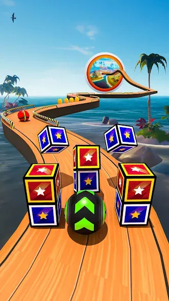 Взлом Rolling Ball Game Hop Ball Run (Гоинг Боллс Гейм)  [МОД Mega Pack] — последняя версия apk на Андроид screen 3