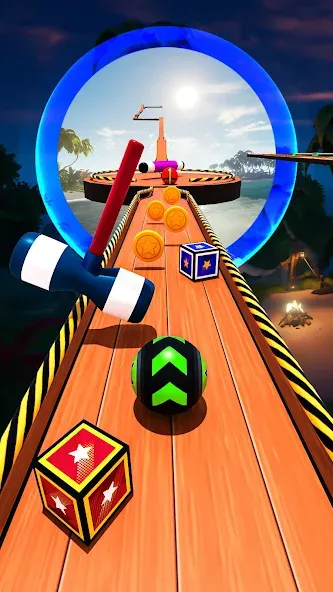 Взлом Rolling Ball Game Hop Ball Run (Гоинг Боллс Гейм)  [МОД Mega Pack] — последняя версия apk на Андроид screen 4