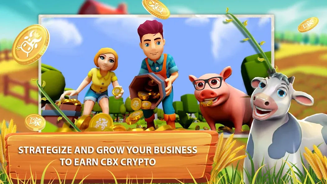 Скачать взлом CropBytes: A Crypto Farm Game (КропБайтс)  [МОД Бесконечные деньги] — последняя версия apk на Андроид screen 2