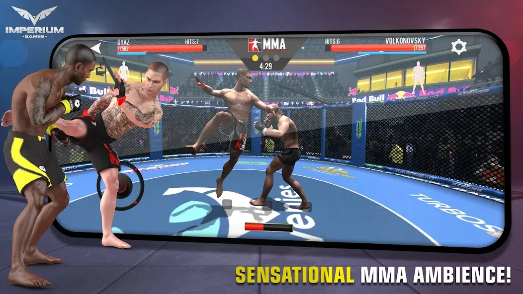 Скачать взлом MMA Fighting Clash (ММА Файтинг Клэш)  [МОД Все открыто] — последняя версия apk на Андроид screen 3