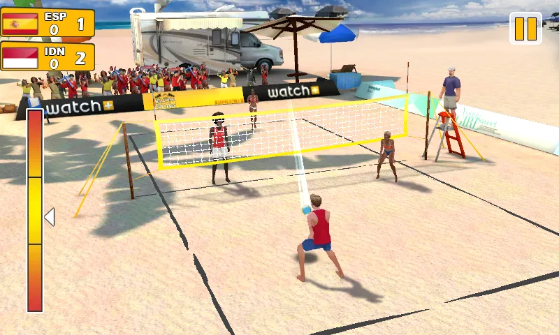 Скачать взлом Beach Volleyball 3D  [МОД Бесконечные монеты] — полная версия apk на Андроид screen 2