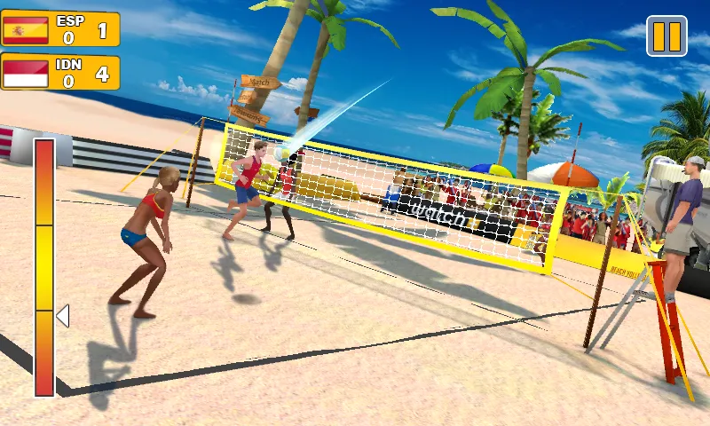 Скачать взлом Beach Volleyball 3D  [МОД Бесконечные монеты] — полная версия apk на Андроид screen 3