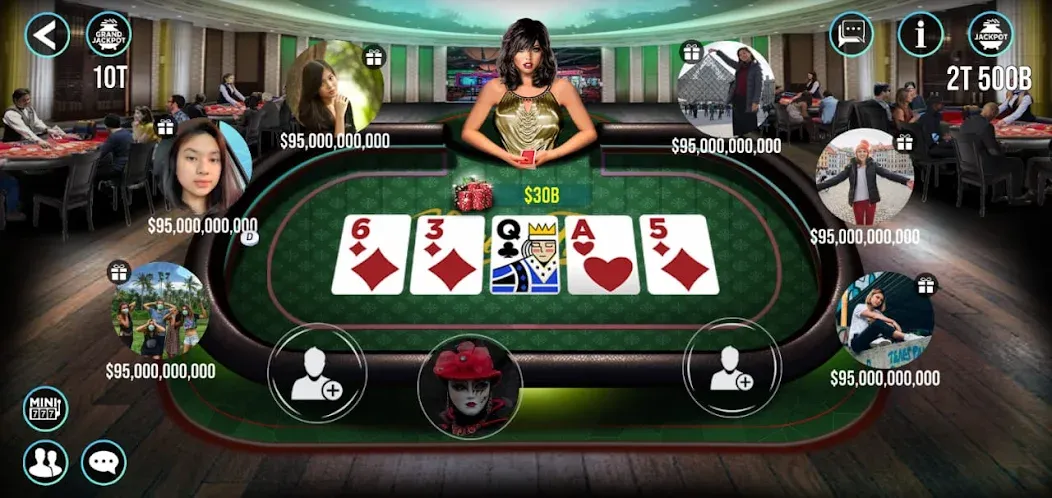 Скачать взломанную POKER FAME (ПОКЕР ФЕЙМ)  [МОД Меню] — стабильная версия apk на Андроид screen 5