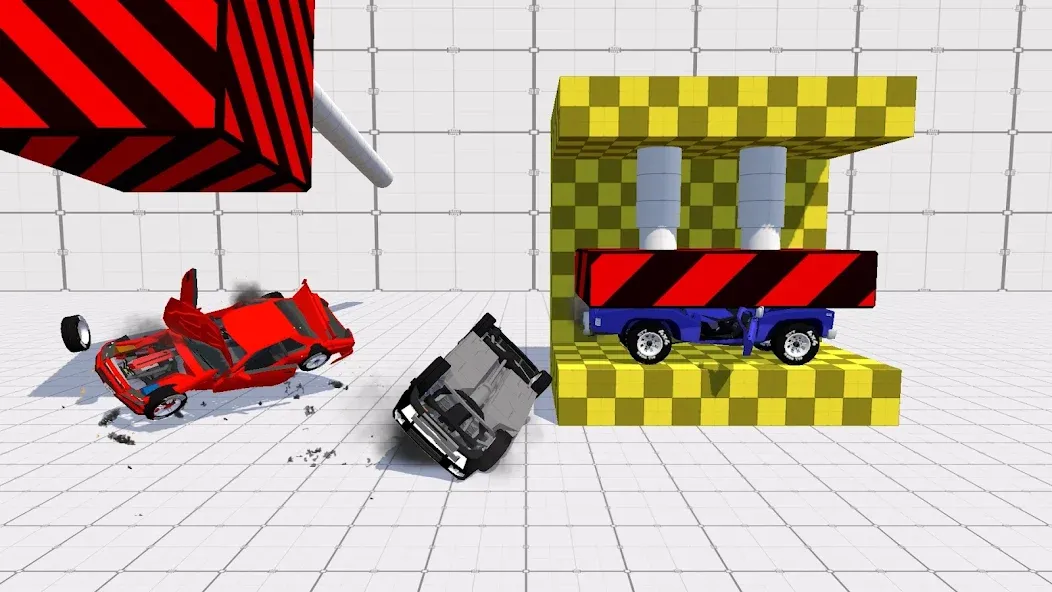 Скачать взлом Car Destruction Simulator 3D (Кар Деструкшн Симулятор 3Д)  [МОД Много монет] — полная версия apk на Андроид screen 1