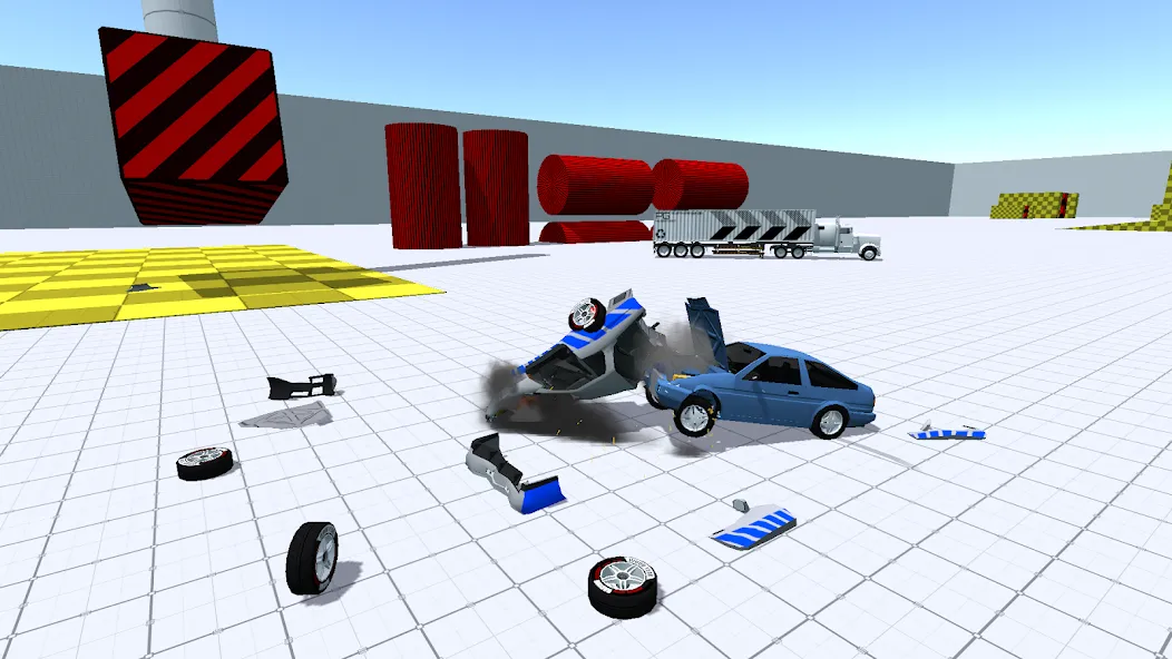 Скачать взлом Car Destruction Simulator 3D (Кар Деструкшн Симулятор 3Д)  [МОД Много монет] — полная версия apk на Андроид screen 3