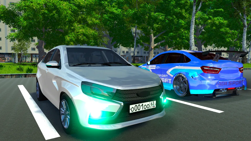 Скачать взлом Lada — Russian Car Driving  [МОД Меню] — стабильная версия apk на Андроид screen 1