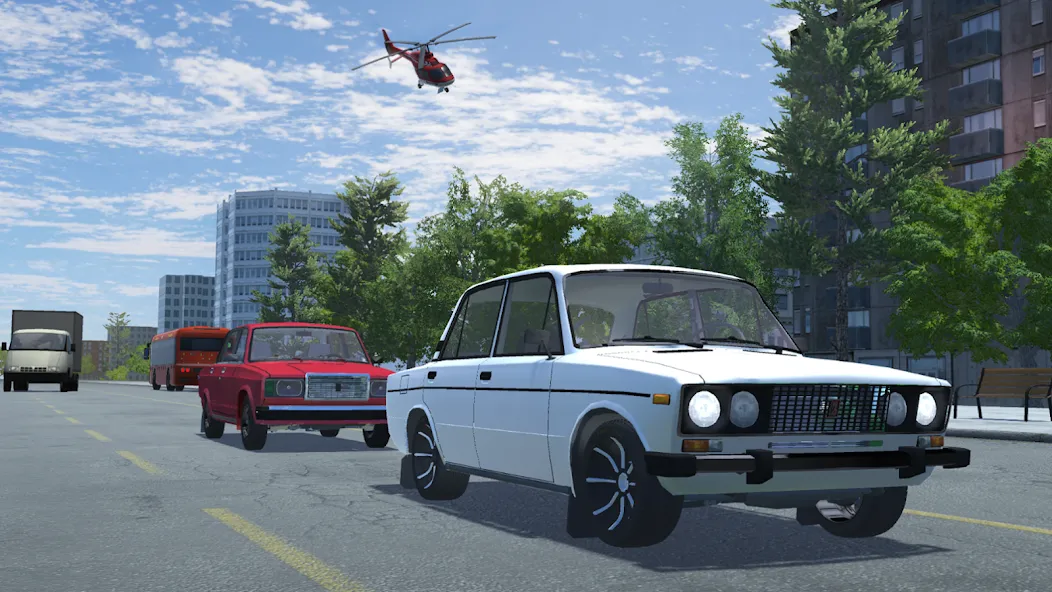 Взлом Russian Car Lada 3D  [МОД Mega Pack] — последняя версия apk на Андроид screen 3