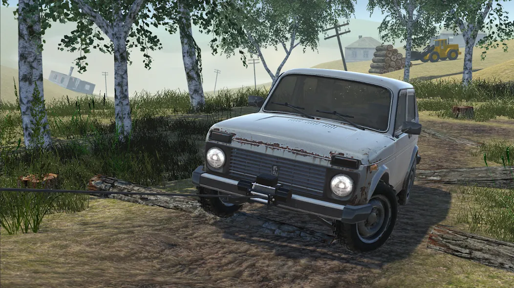 Скачать взлом Offroad 4×4 Russian: Uaz Niva (Оффроуд 4х4 Русский)  [МОД Menu] — последняя версия apk на Андроид screen 1