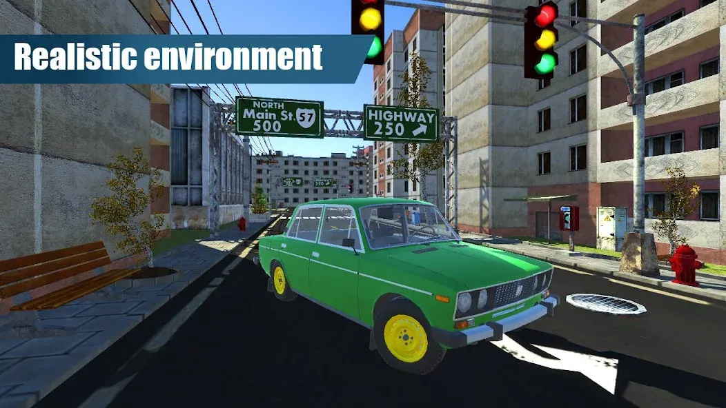 Скачать взлом Russian Cars — USSR Version  [МОД Бесконечные монеты] — последняя версия apk на Андроид screen 1